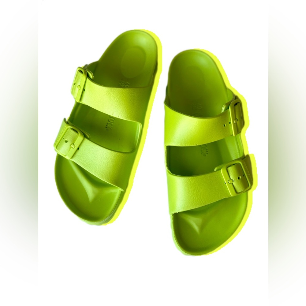 Birkenstock Arizona EVA 40 Narrow Fit - Active Lime 🍋‍🟩 NIB